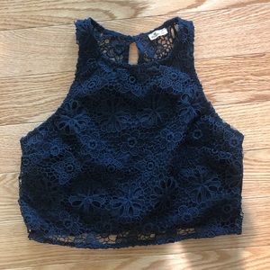 Abercrombie & Fitch Lace Crop Top